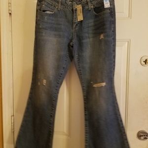 Jeans by American eagle denim sz 10 short flare